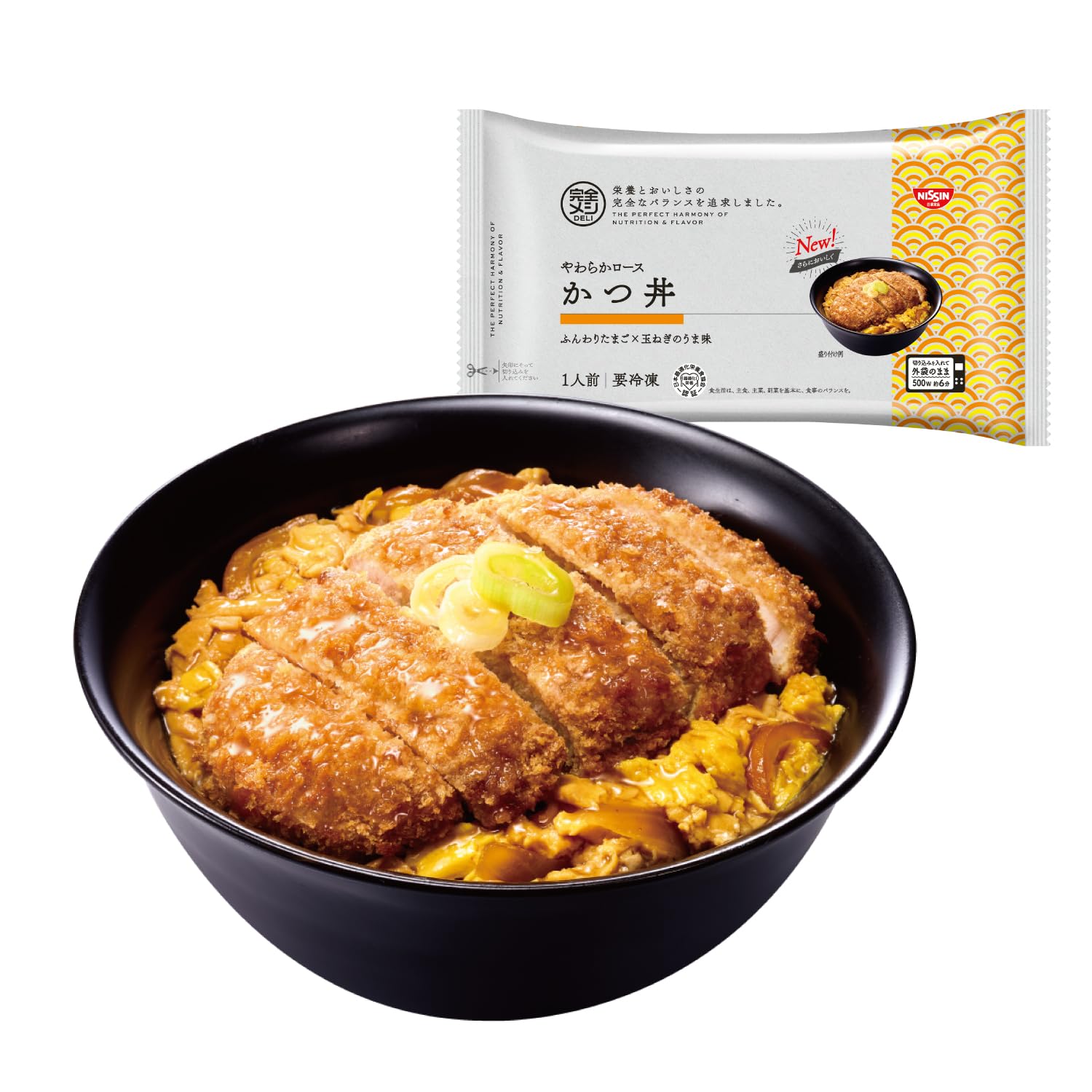 【冷凍 完全メシ DELI】日清食品 かつ丼 5食セット 冷凍弁当 冷凍食品 た…