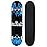 Krown Rookie Complete Skateboard,Green Flame
