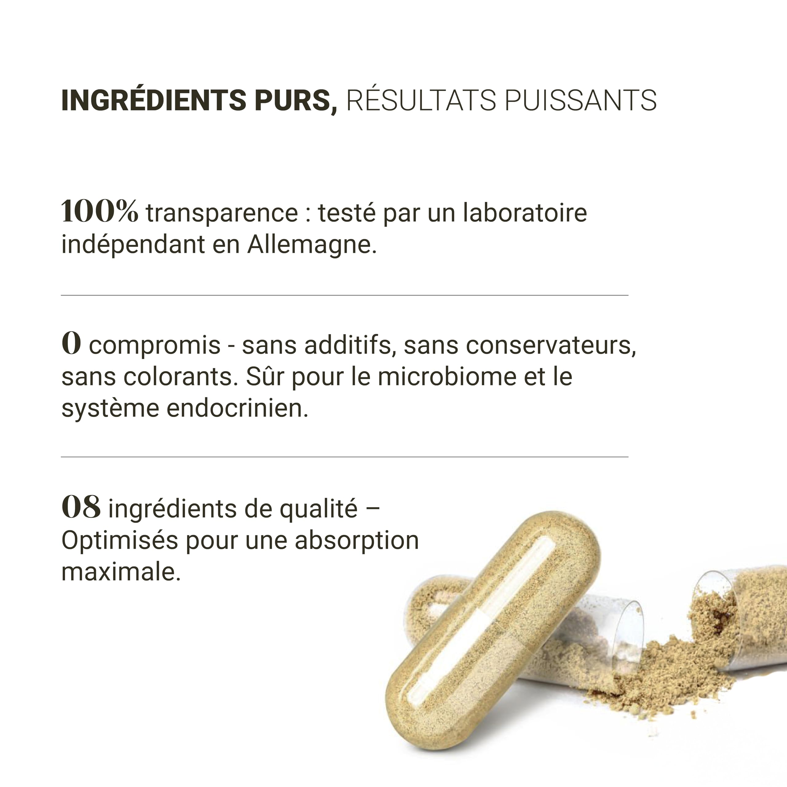 Nullure Formule Prostate et Confort Urinaire | Saw Palmetto + Pepin de Courge + Lycopène + Ortie | Testé par tiers en Allemagne | Sans additifs & Vegan | 120 gélules (2 mois) | Fabriqué à Barcelone
