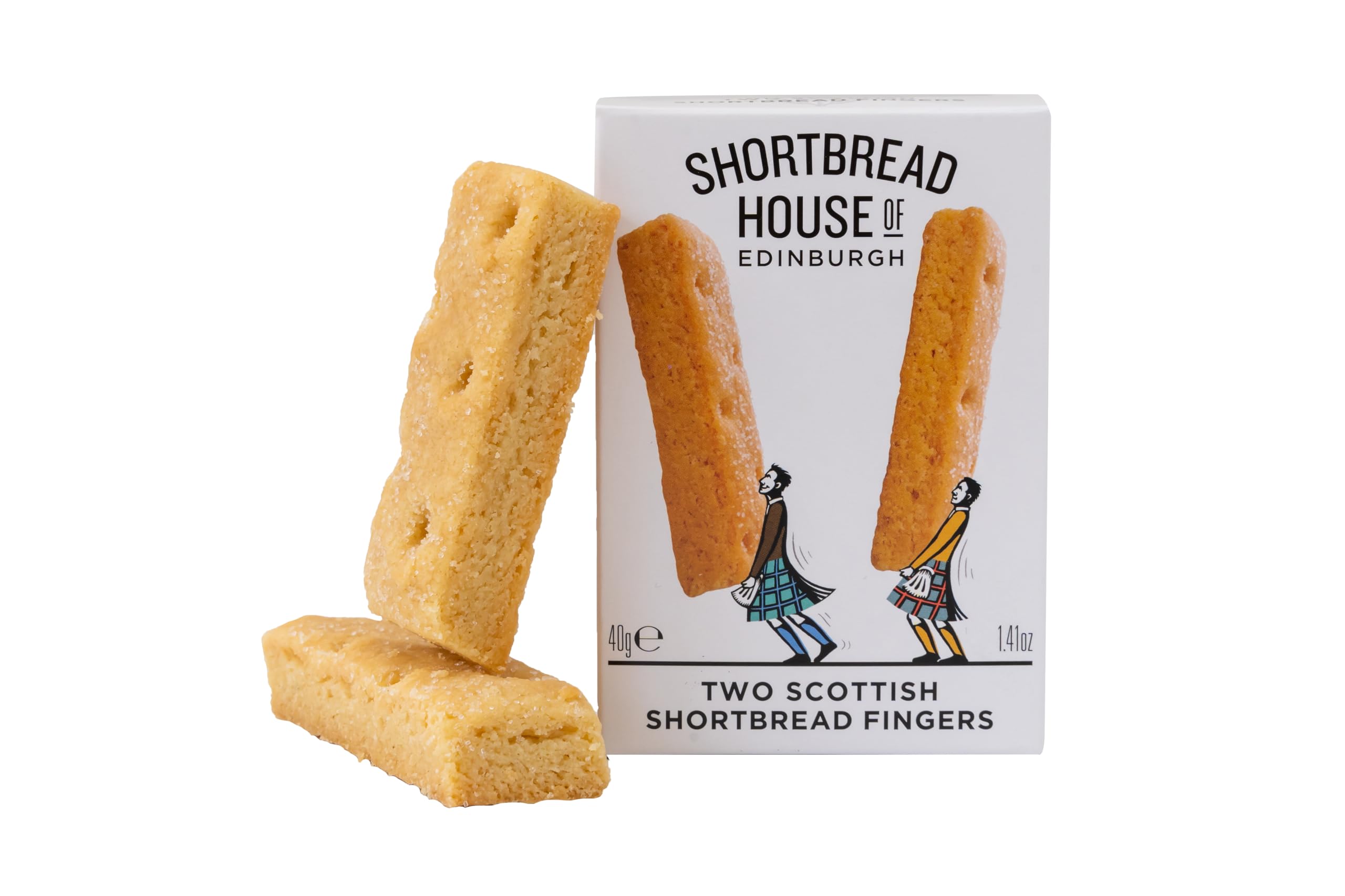 Shortbread House of Edinburgh Original Shortbread Fingers, 42 g - 1 case of 36 boxes