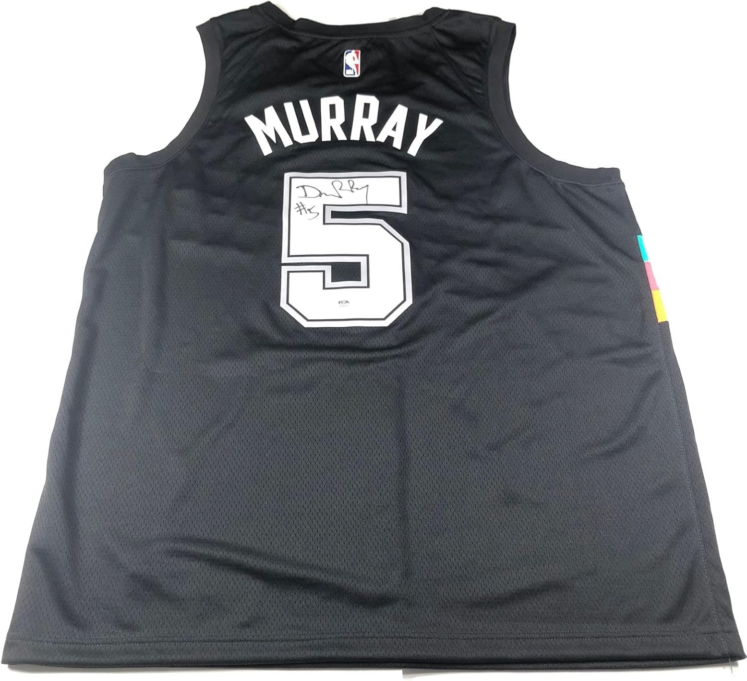 DeJounte Murray signed jersey PSA/DNA San Antonio Spurs Autographed - Autographed NBA Jerseys