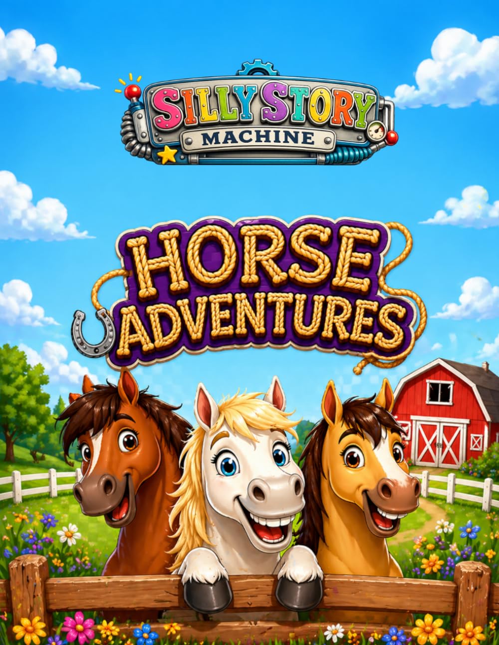 Silly Story Machine: Horse Adventures: Funny Fill-in-the-Blank Stories for Kids