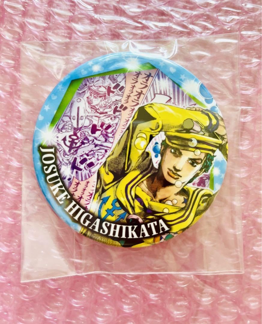 【2点】ジョジョリオン　東方定助　缶バッジ　ウルトラジャンプ　当選品　未開封 ジョジョ ジョジョリオン 30周年 東方定助 缶バッジ ウルトラ