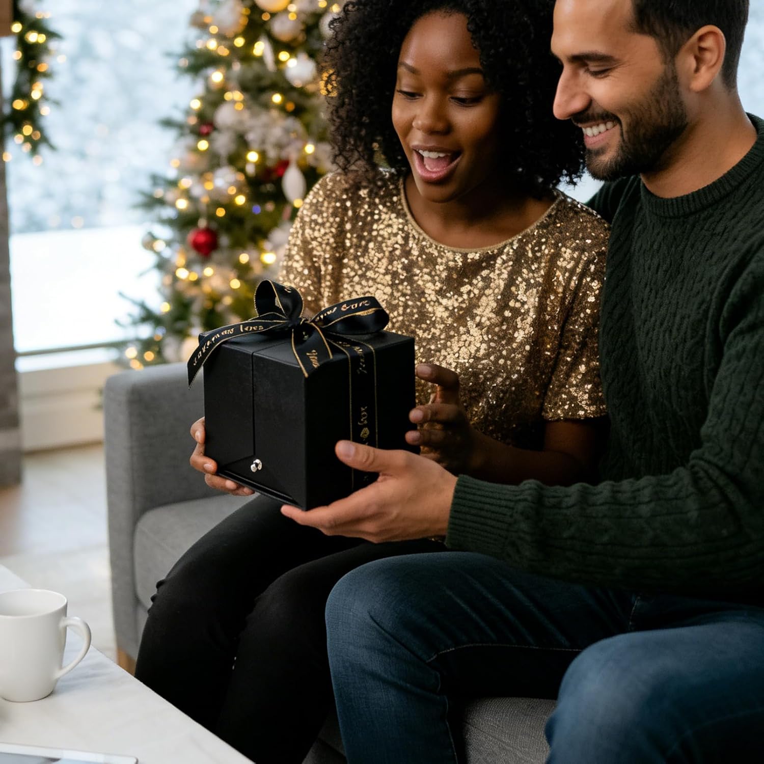 Preserved Red Real Rose creates eternal love with Ocean Star Necklace, including a pair of heart-shaped stud earrings, red rose birthday gifts, gifts for women, gifts for girlfriend, wife gifts gifts for mom, Mother's Day gifts, Christmas gifts, Valentine Day gifts - Image 7