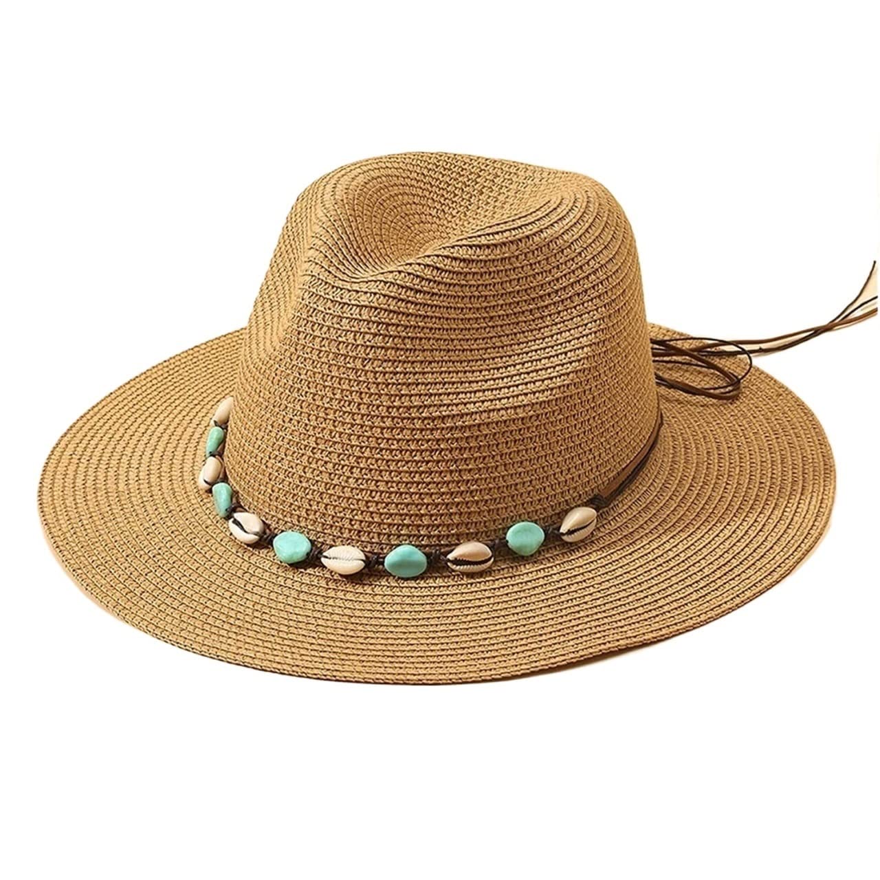 Casquette Visiere Femme, Summer Chapeau De Soleil Dames Jazz Fête Filles Plage D'été Vacances Pliable Pliable, Chapeau de Plage