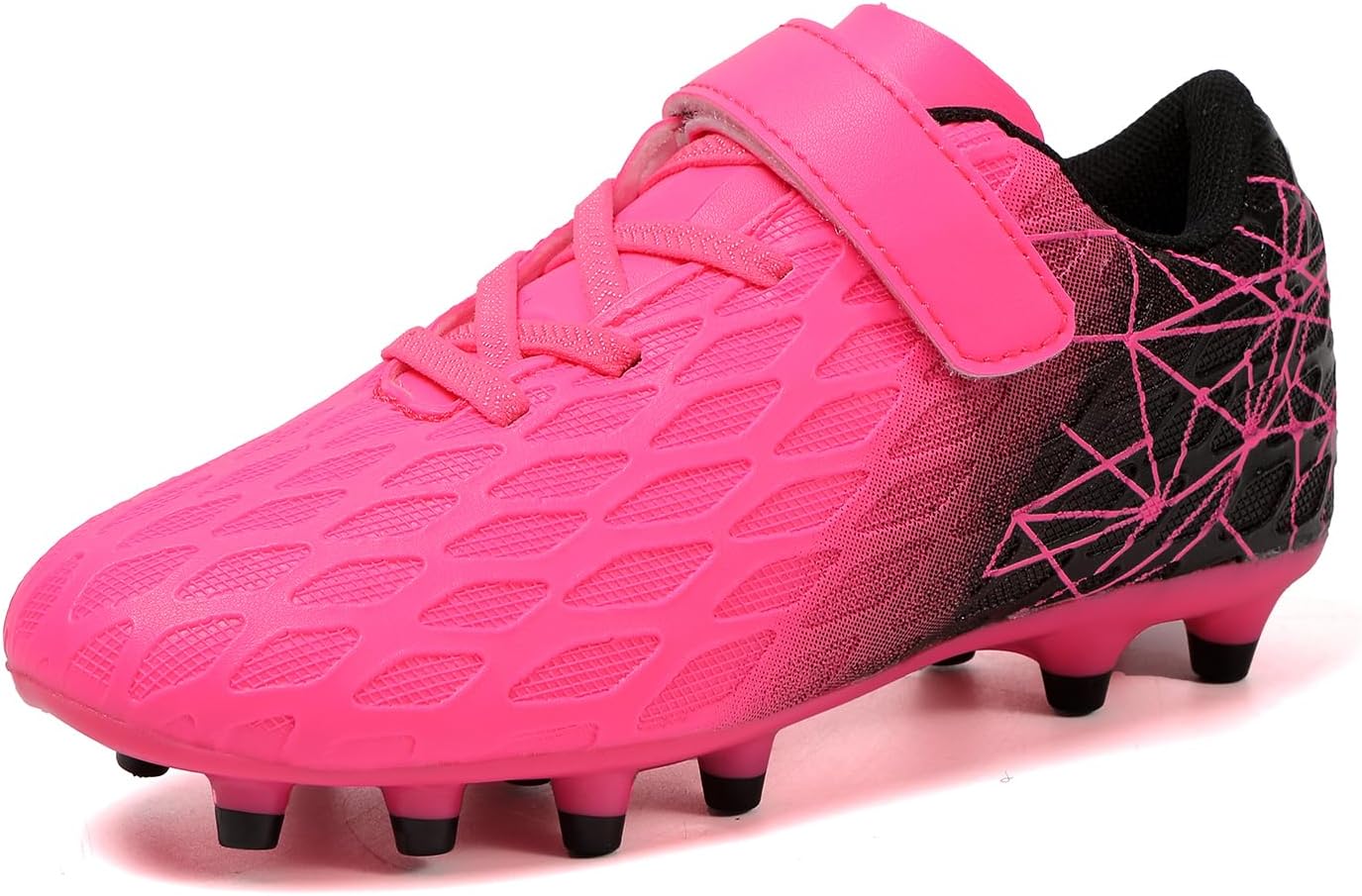 Soccer Cleats, Kids Firm Ground Football Shoes, Boys Girls Athletic Outdoor - Image 3