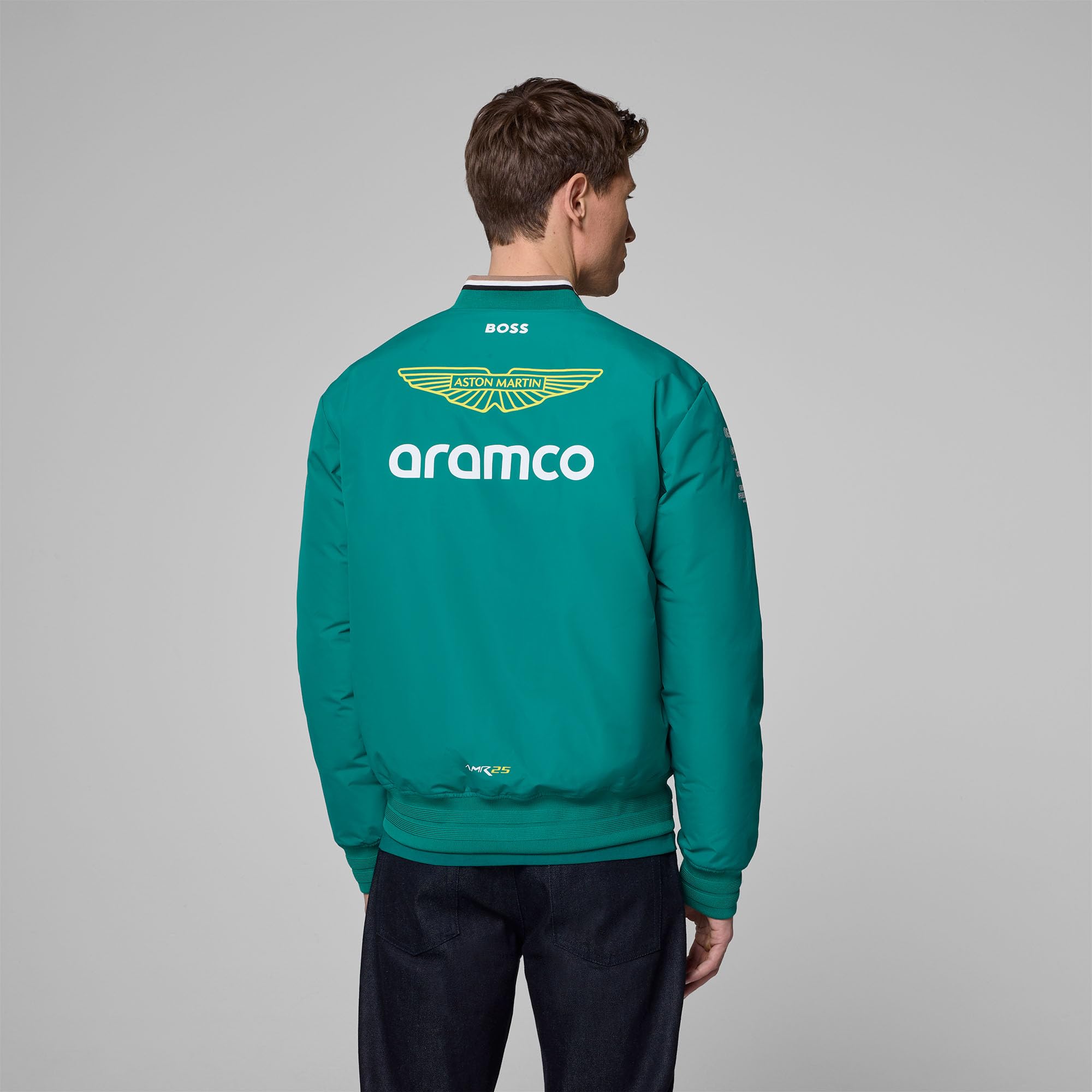 Aston Martin F1 2025 Chaqueta Bomber del Equipo