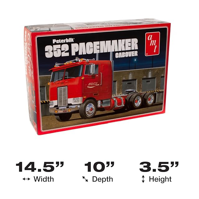 Foto 5 de 5 de AMT AMT1090 1:25 Peterbilt 352 Pacemaker Cabover-AMT1090