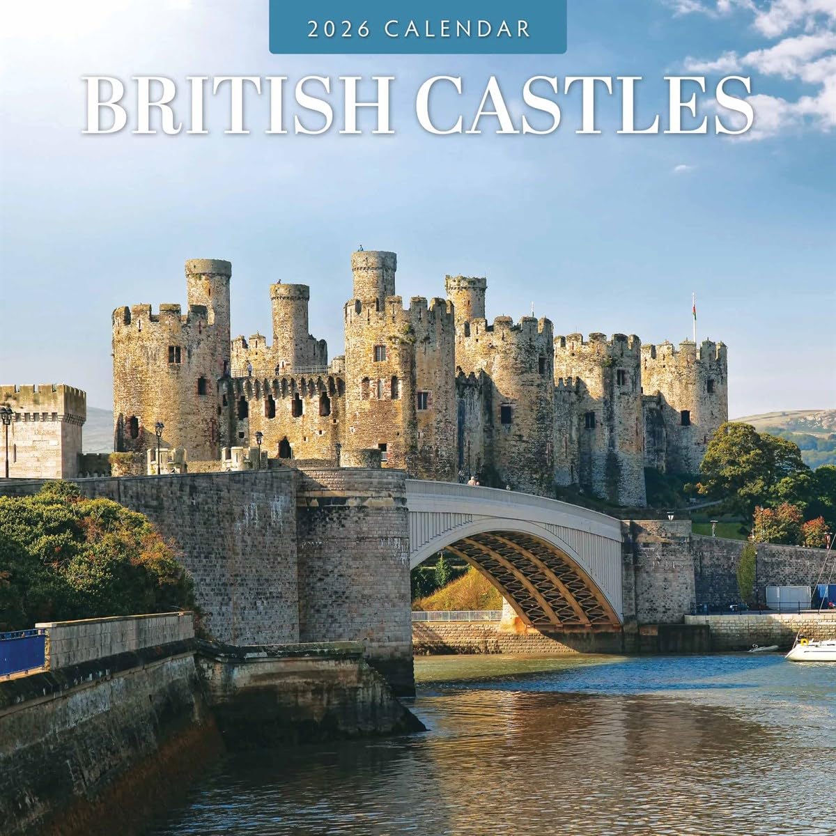 British Castles 2026 Square Wall Calendar