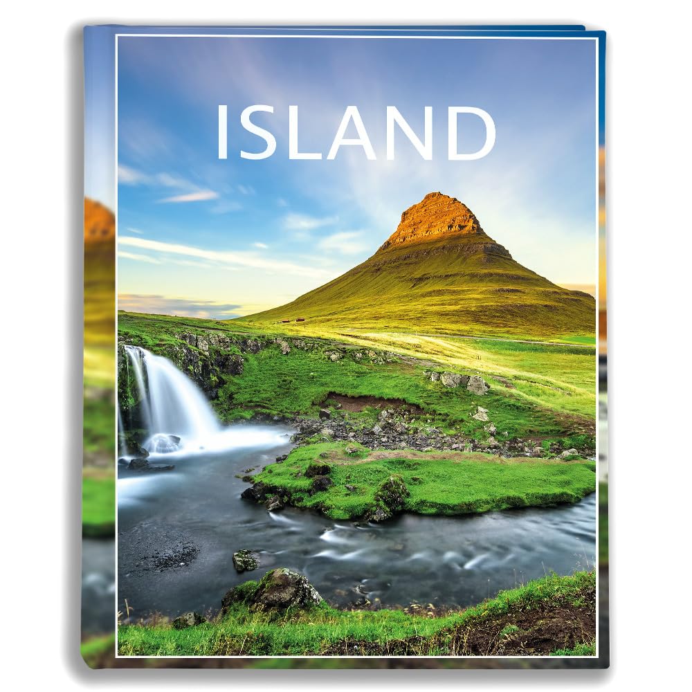 Urlaubsfotoalbum: Island, Fototasche für Fotos, Taschen-Fotohalter für lose Blätter, Urlaub Island, Handgemachte Fotoalbum (10x15 | für 300 Fotos)