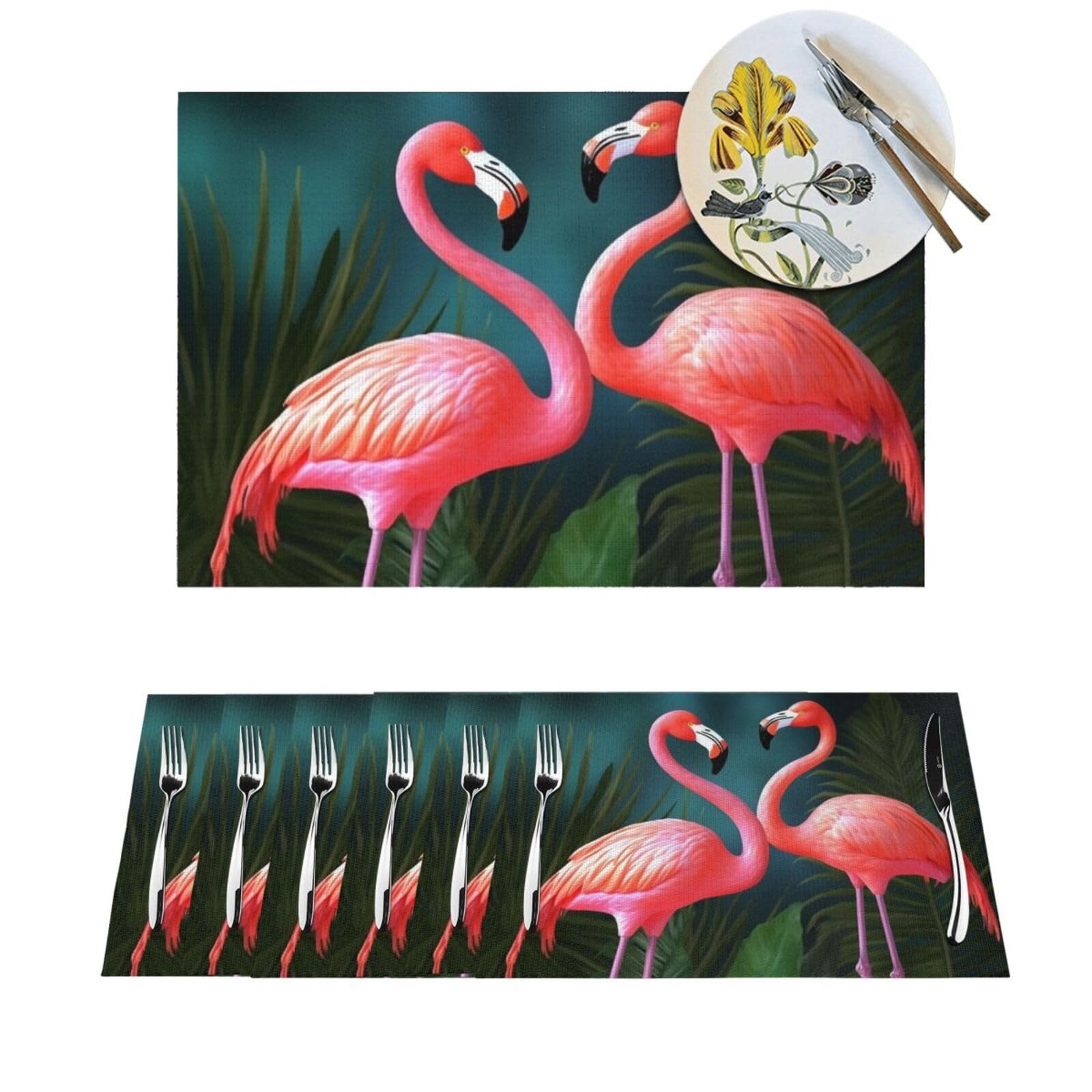 Sets de table lavables antidérapants cuisine et maison 45x30cm