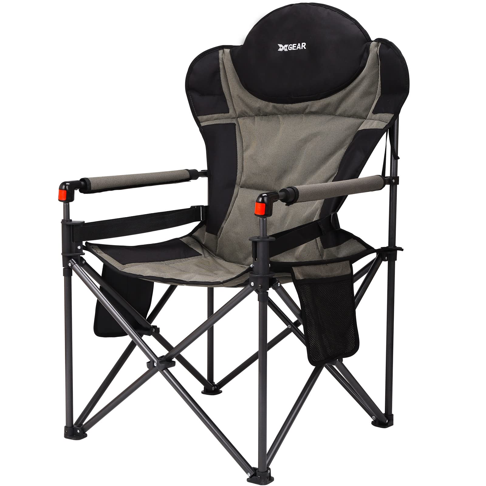 Camping Chair Large Size High Back Lawn Chair Padding with Detachable