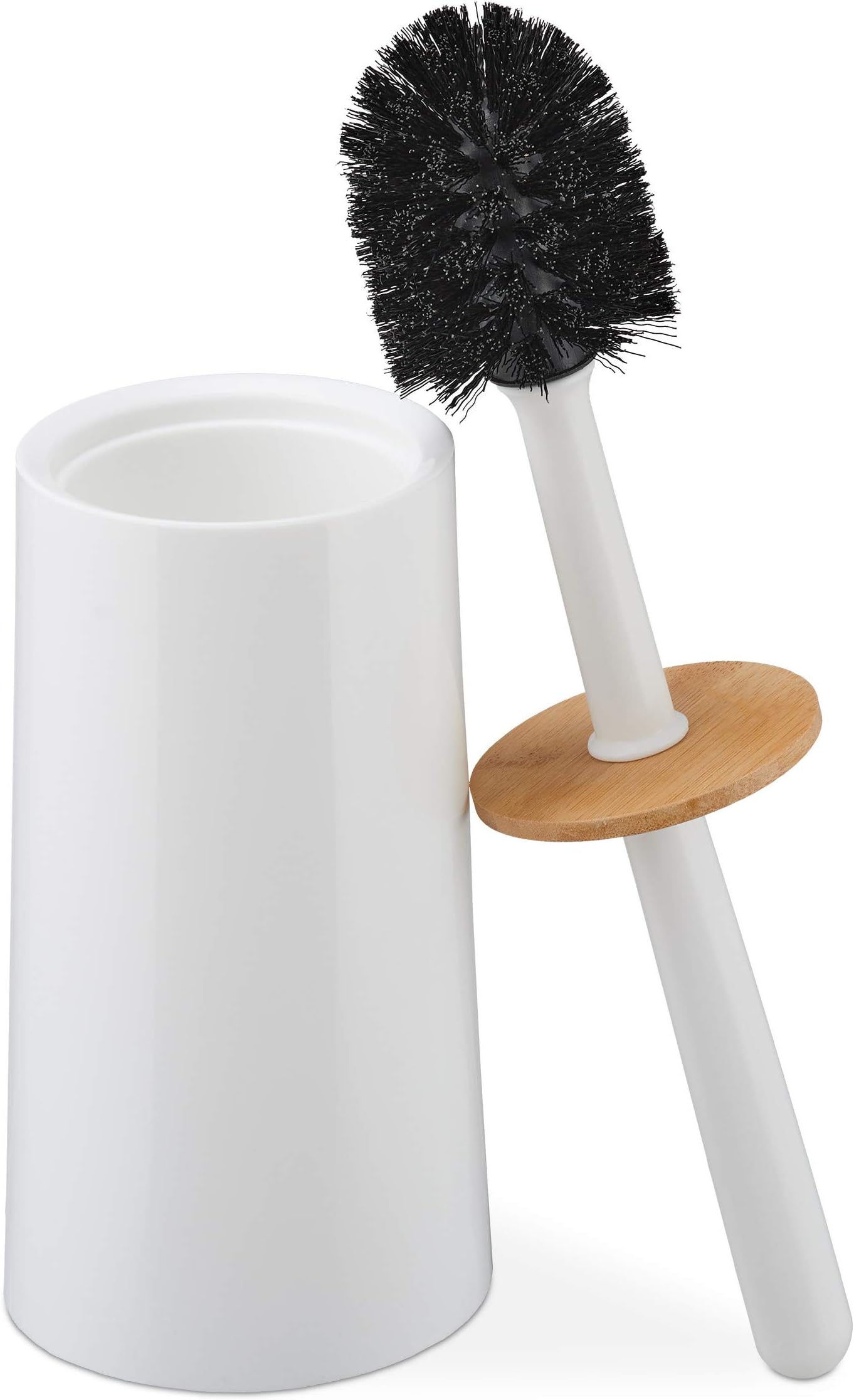 Chijoo Duft Klobürste Mit Randreiniger (Kunststoff Griff), Toilettenbürste Ohne Bohren