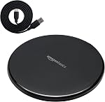 Amazon Basics 15W Qi Certified Wireless Charging Pad (No AC Adapter)