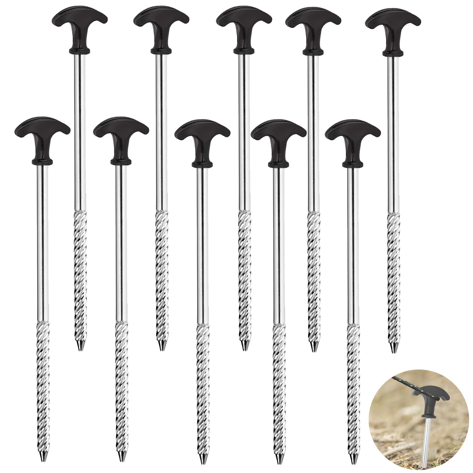 Picchetto per campeggio in acciaio zincato 180 mm | Leroy Merlin