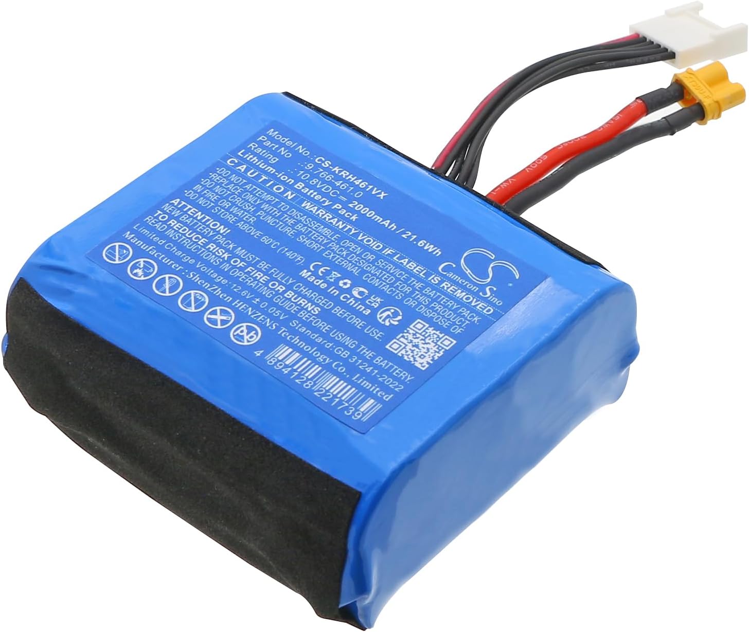 Battery for Karcher 9.766-461.0 2000mAh / 21.6Wh