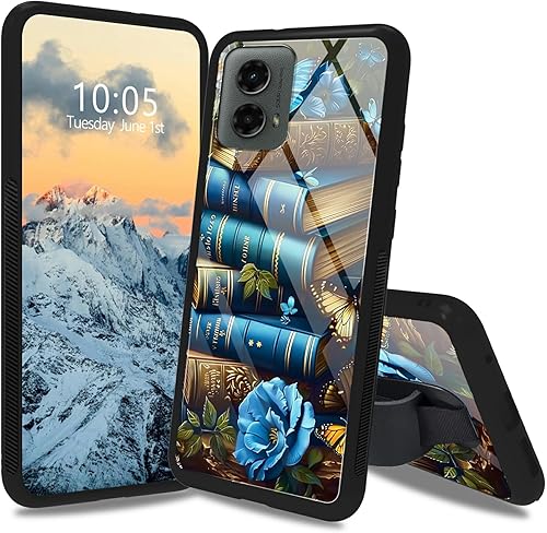 Funda para Moto One 5G Ace, Motorola G 5G para mujer, resistente de doble capa con textura de PC, silicona suave, a prueba de golpes, funda