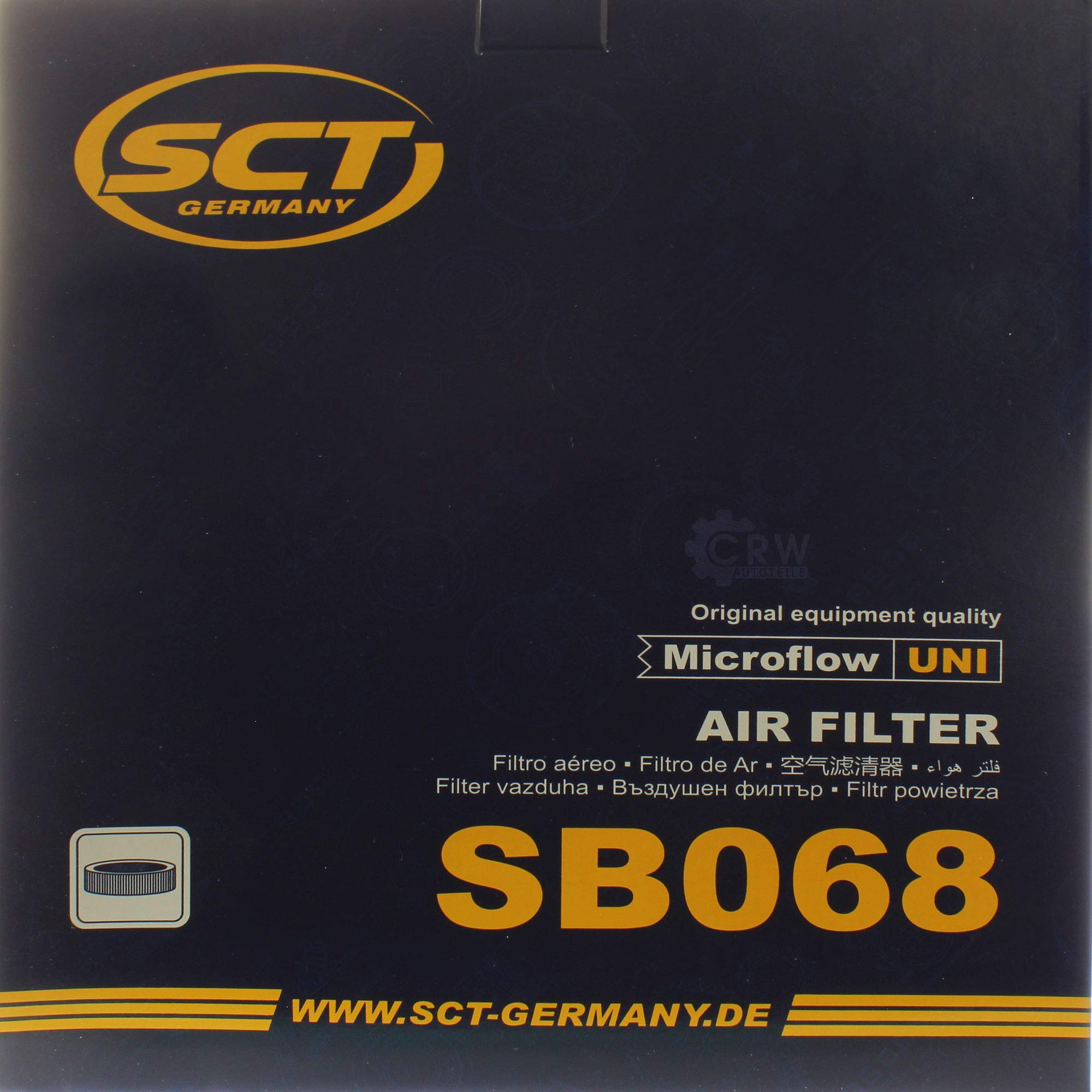 Pacchetto di ispezione pacchetto di manutenzione filtro con 6 L olio motore Defender 10W-40, filtro olio, filtro aria, vite di chiusura