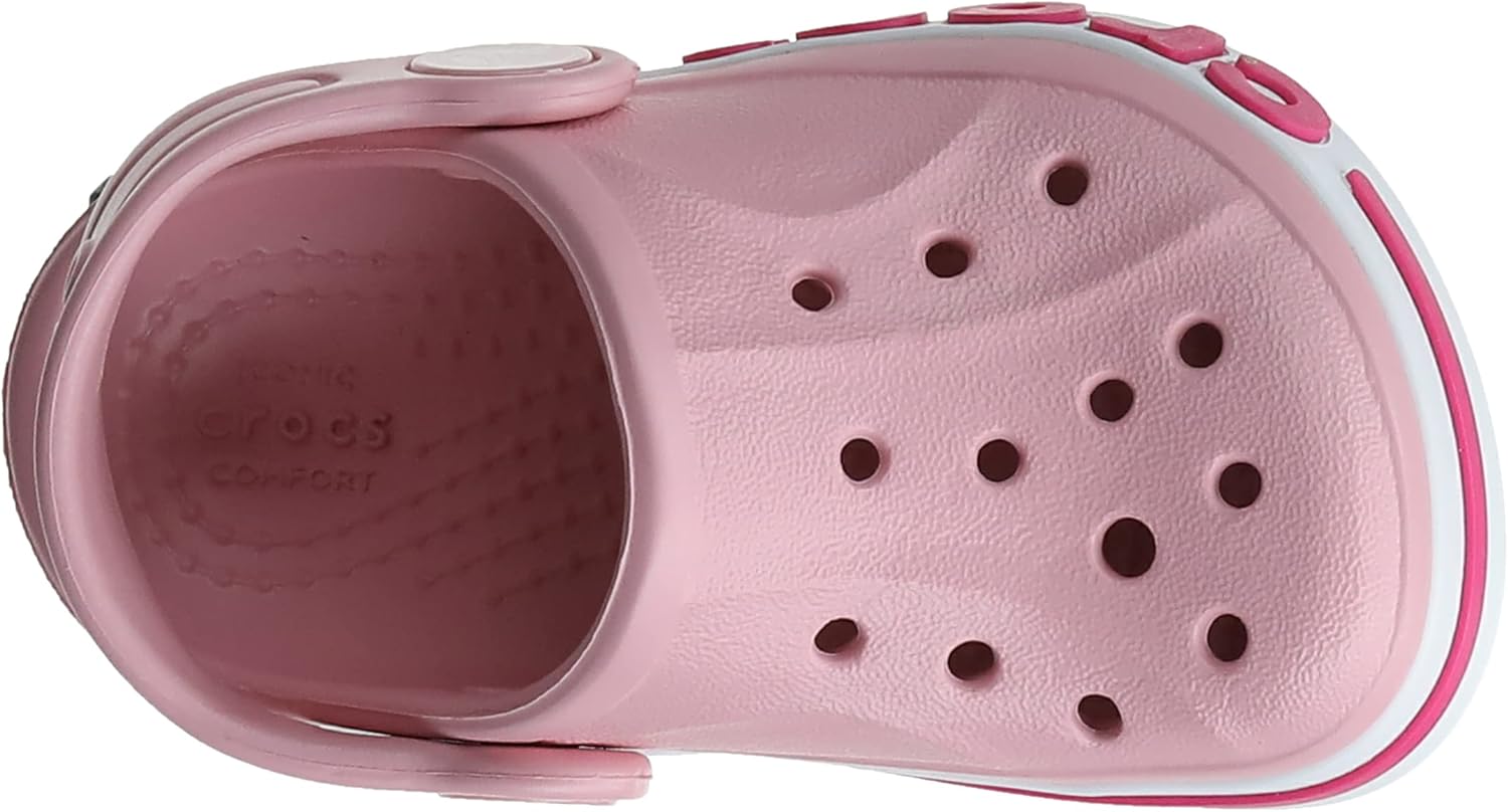 Crocs Unisex Baby Boys & Girls Bayaband Clog (Boys & Girls Bayaband Clog) - Petal Pink, size: 31 EU