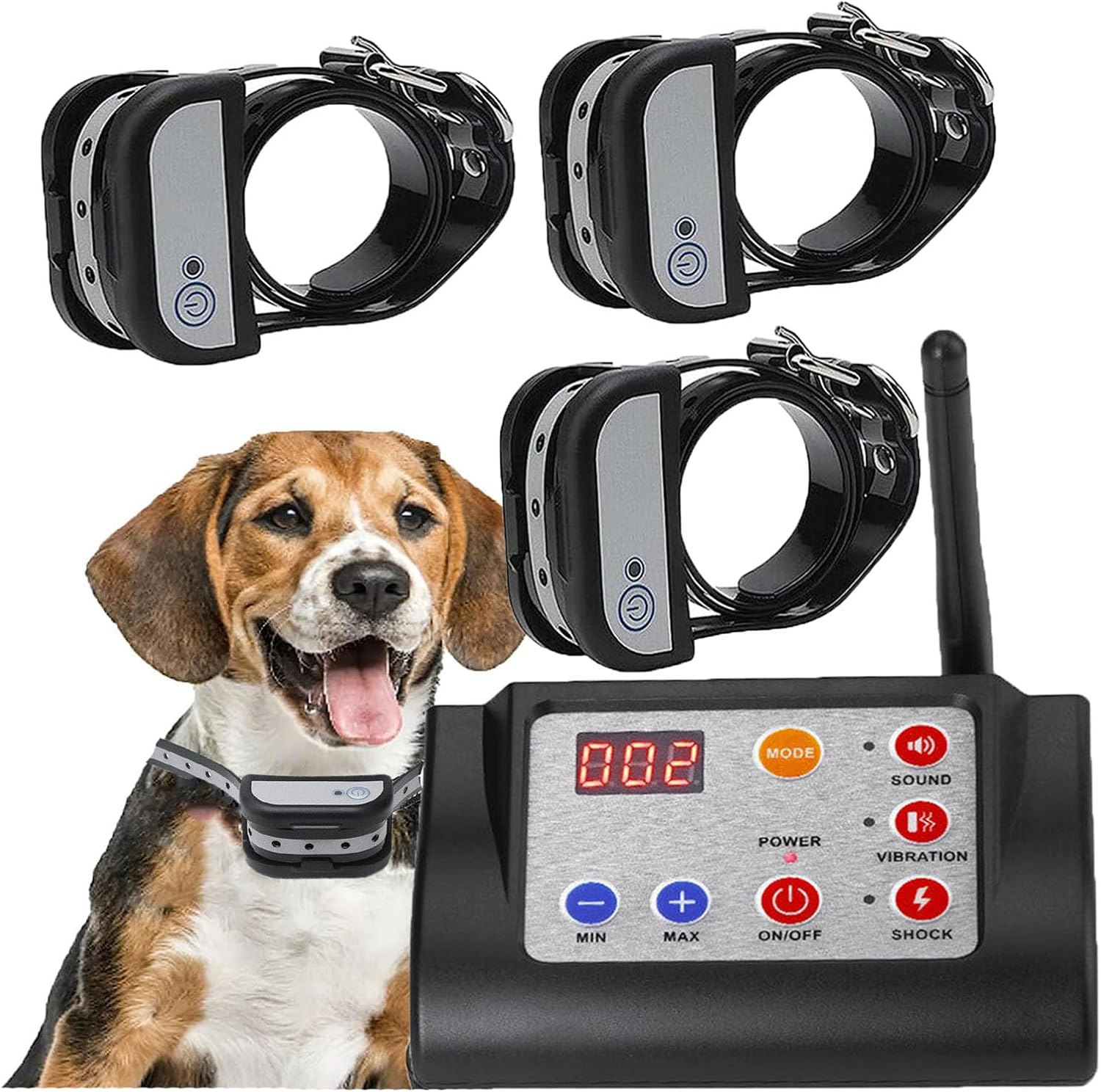 SXDDHZX Electric Wireless Dog Fence Pet Containment System
