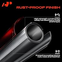 Vista 8 de A-Premium [41.5 pulgadas de longitud] Eje de transmisión delantero completo Eje de hélice Conjunto de eje de transmisión compatible con Ford F-250