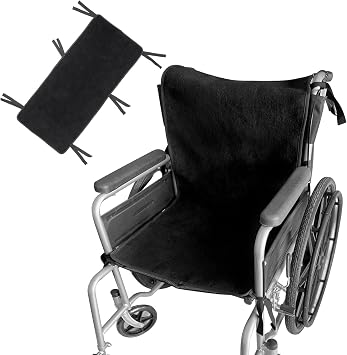 Waterproof Wheelchair Seat Cover Pads,6 Straps Reusable Seat Pads Cover with Anti-Slip Protector Washable for Elderly,Incontinence Patients,Nursery
