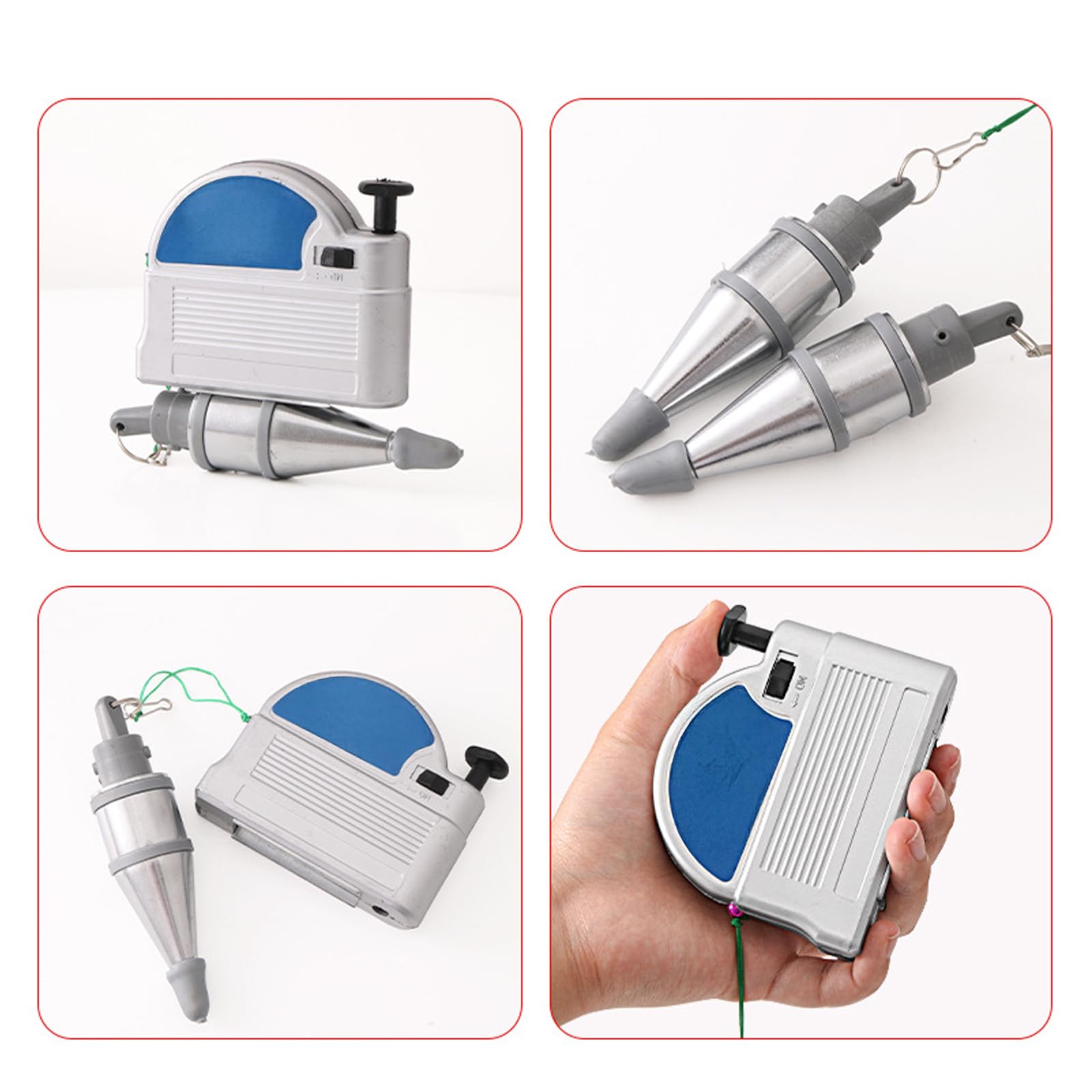 Magnetic Retractable String Line Magnetic Plumb Bob For Construction Magnetic Retractable Plumb Bob - 19 ...