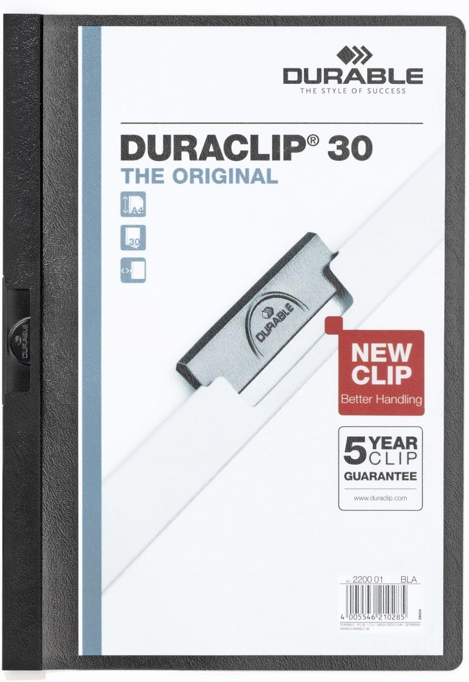 Durable 2200 Duraclıp 30, Siyah