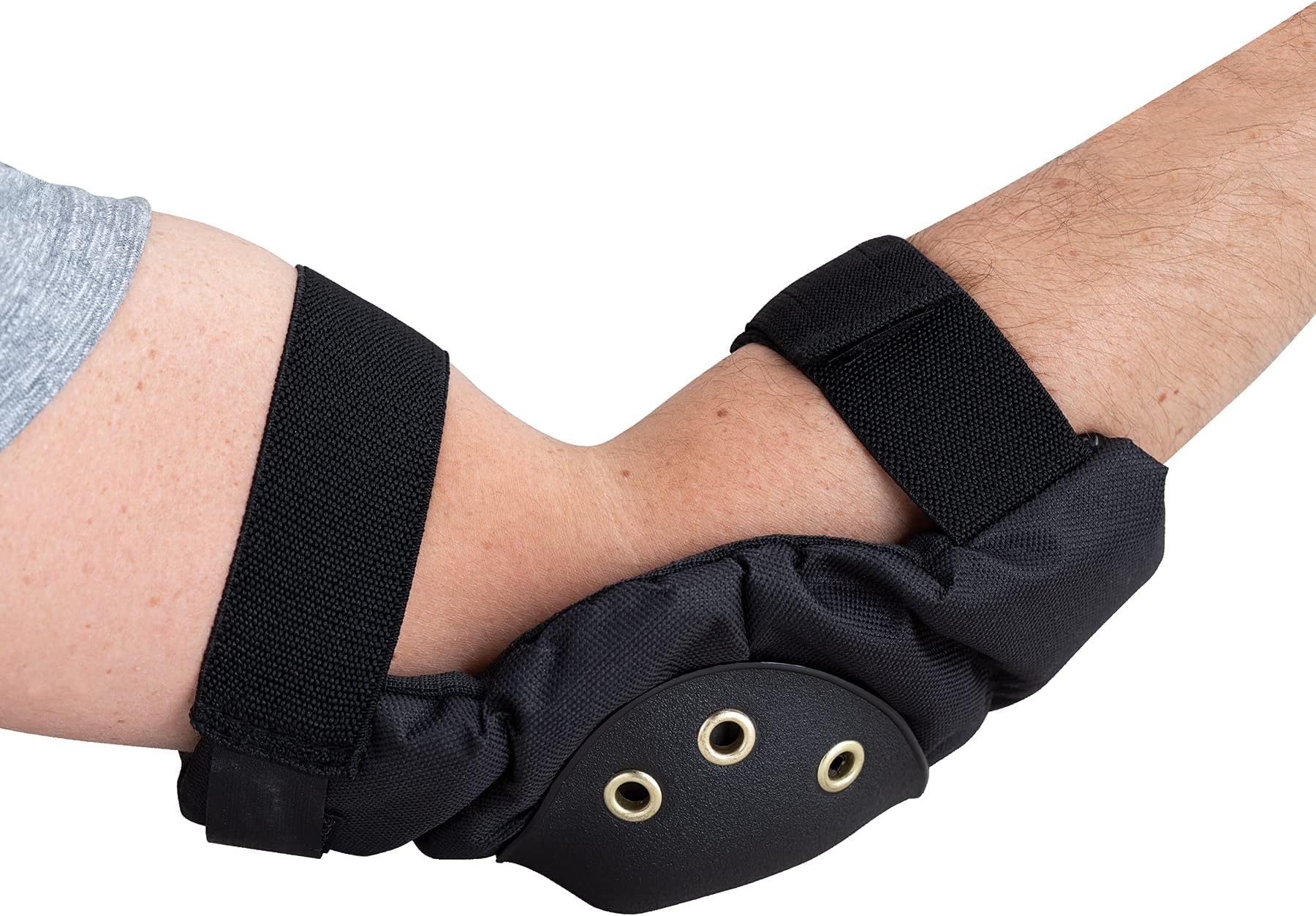 Allegro-7104 Elbow Pads, Hard, Nylon, Foam, Univ, PR, One size,Black