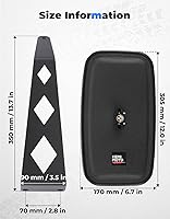 Vista 7 de KEMIMOTO Espejos laterales de tractor compatibles con John Deere serie 5000 y 6000 mejoraron la visibilidad y la seguridad mientras opera su tractor