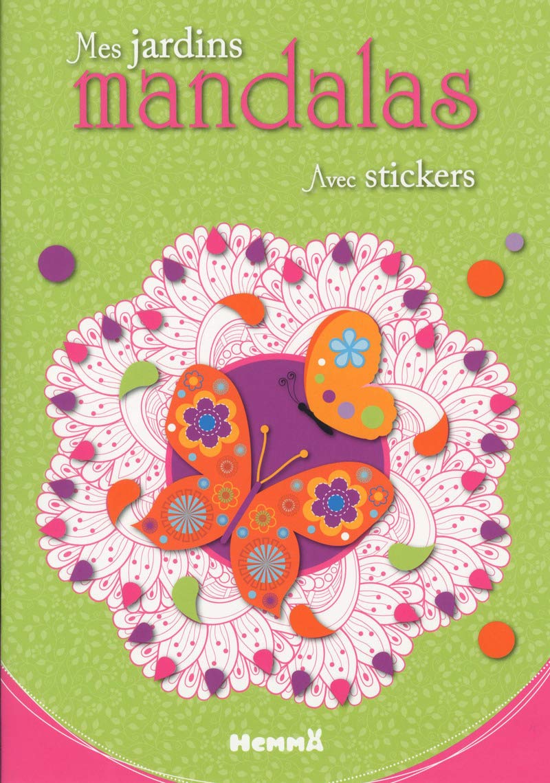 Mes jardins mandalas avec stickers