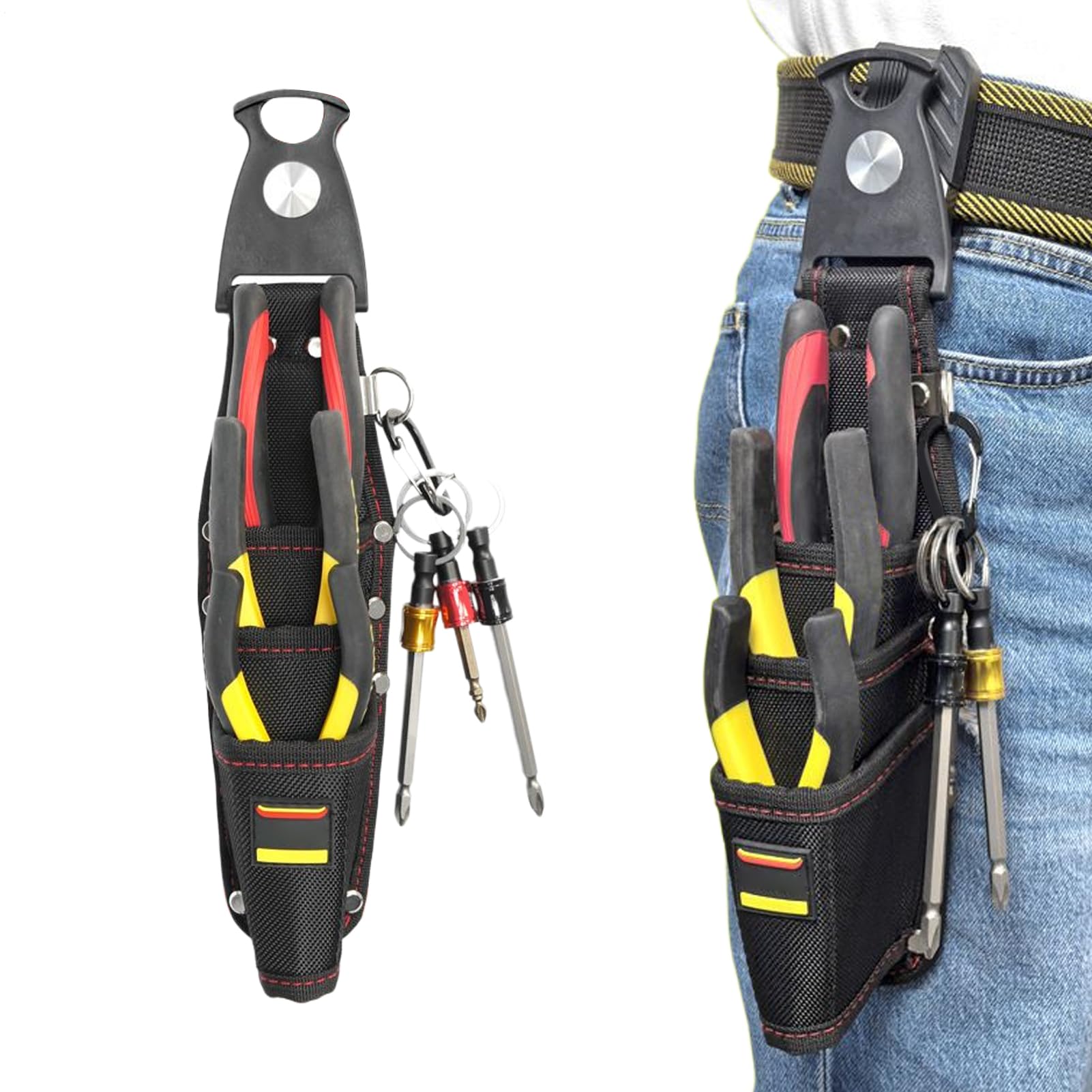 Porte-outil ceinture pour électricien plombier et maçon de construction