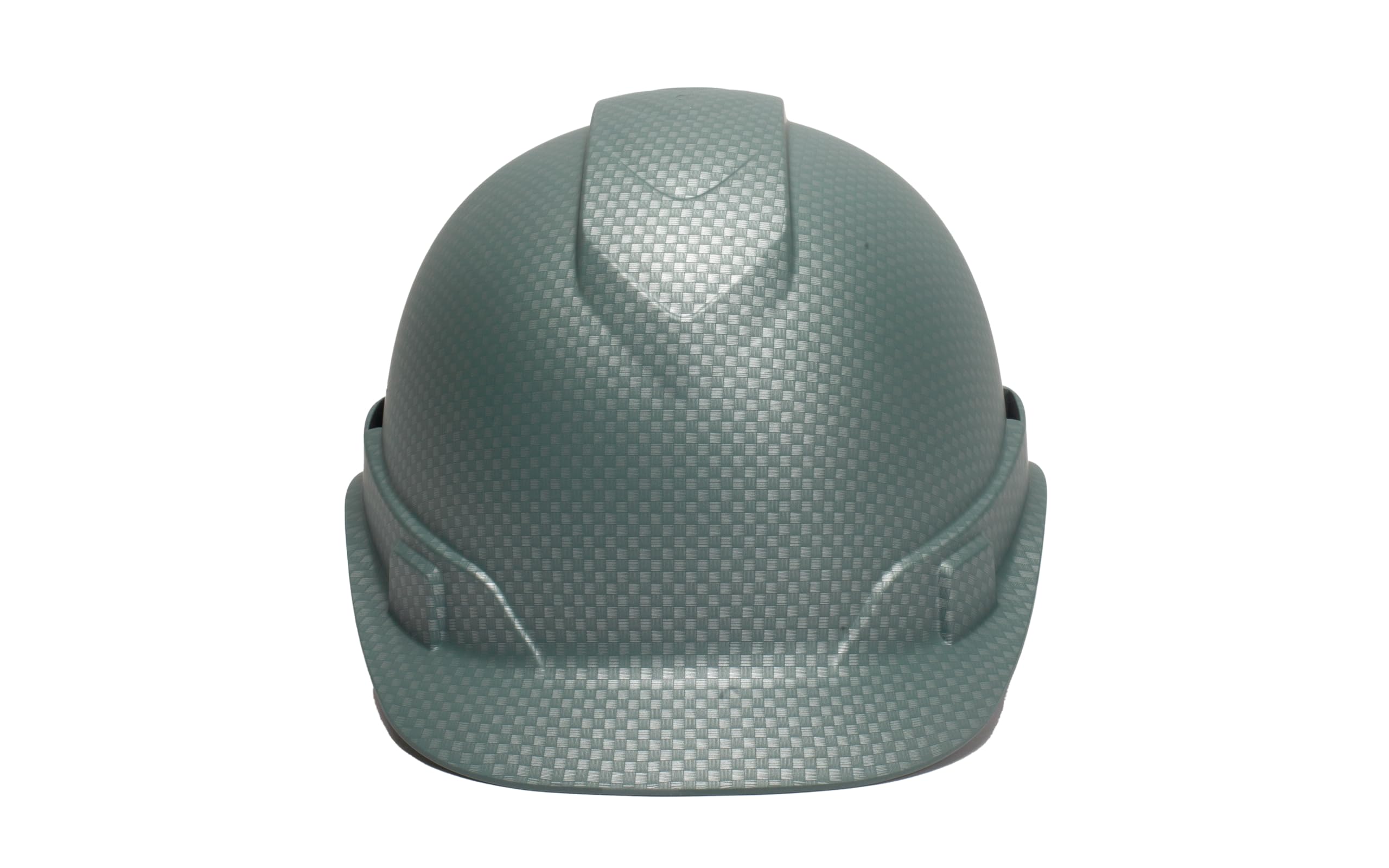 Pyramex Ridgeline - Casco Duro Estilo Gorra, 4 Puntos, trinquete Plateado Mate, Grafito
