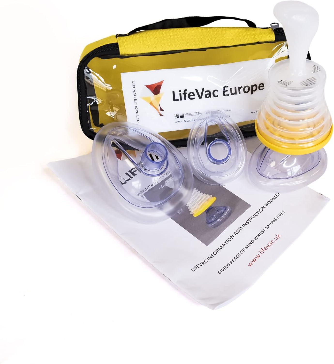 LifeVac Choking Rescue Device Travel Kit for Adult and Children First