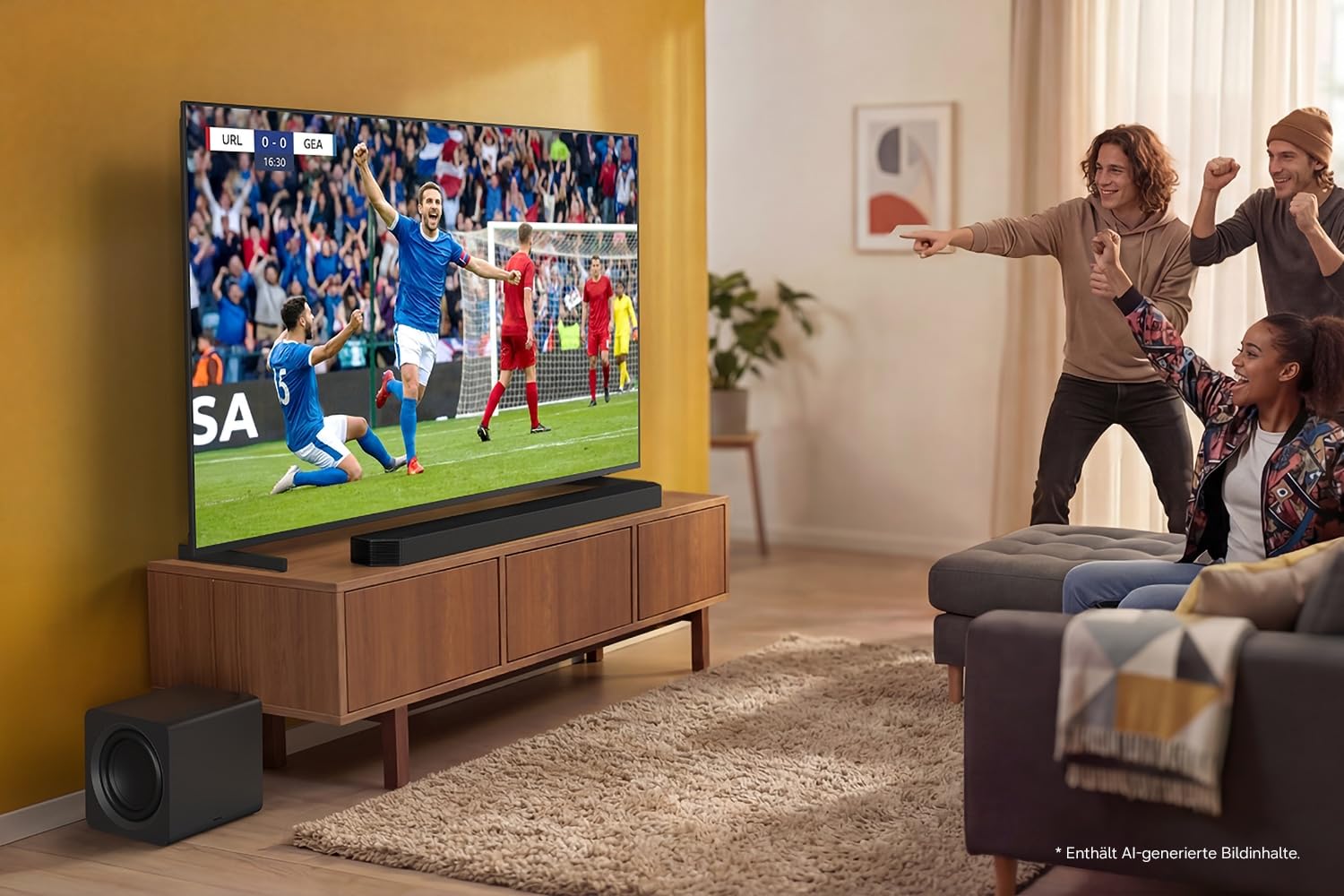 Samsung HW-Q810GH / Q800H Q-Series 5.1.2-kanałowy soundbar do telewizorów, bezprzewodowy podwójny subwoofer, 6,5-calowy, bezprzewodowy Dolby Atmos, Q-Symphony, Game Mode Pro do gier 3D, Alexa