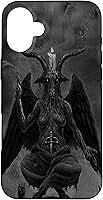 Vista 23 de Funda Satanic Goat Baphomet Occult Pagan Black Magic Goth Lucifer para iPhone 16