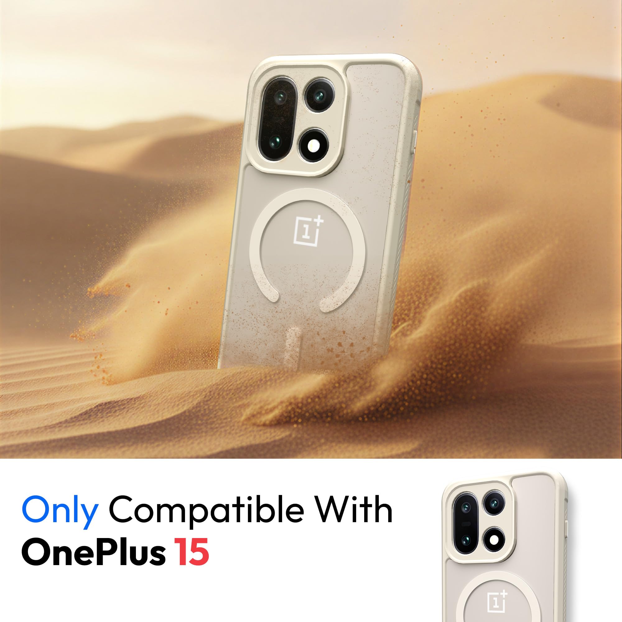 KAPAVER Mag-X Case for OnePlus 15 - MagSafe Compatible -2