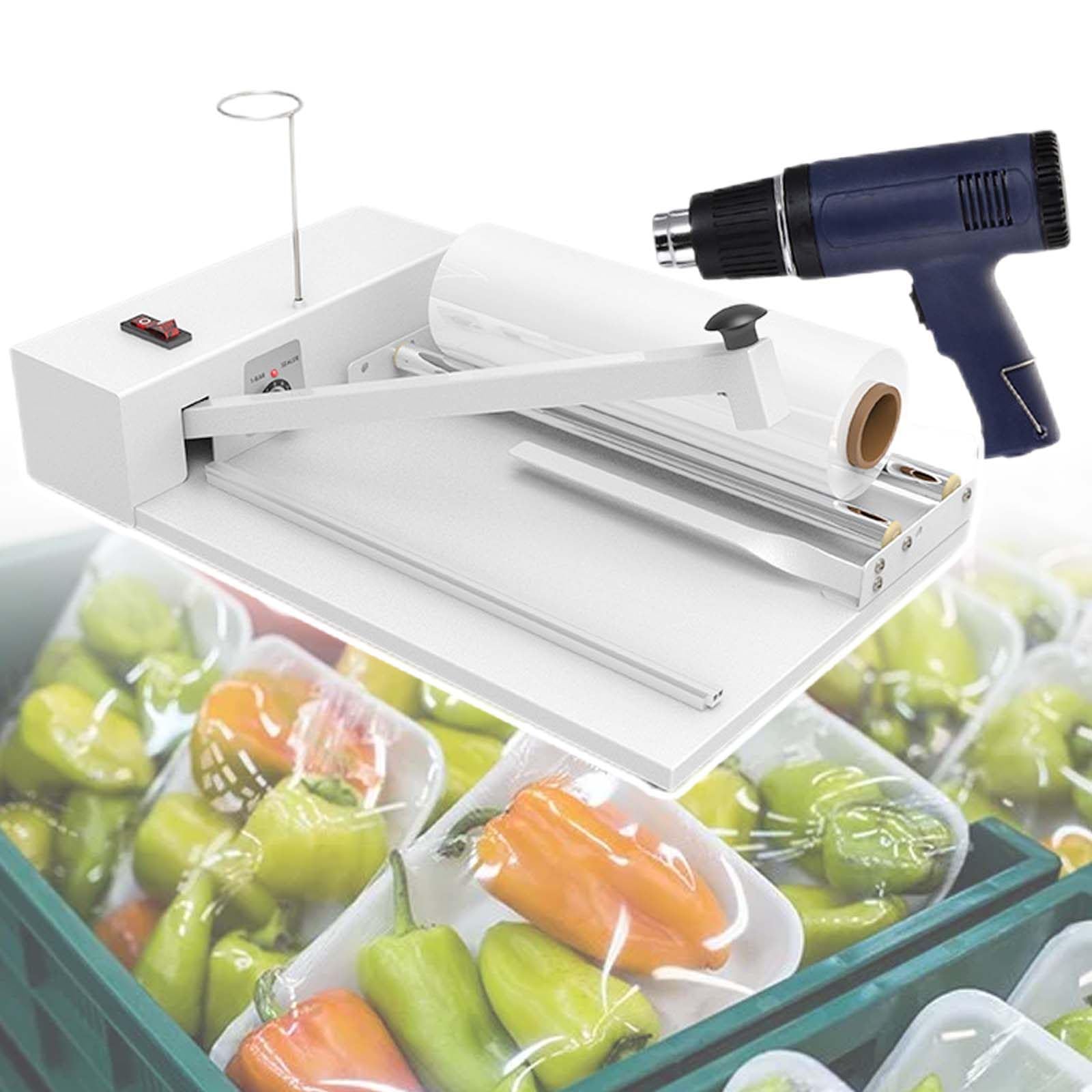 asdchZen Commercial Food Packaging Heat Sealer Machine With Shrink Wrap For Secure Sealing And Preservation (60Cm/23.6)