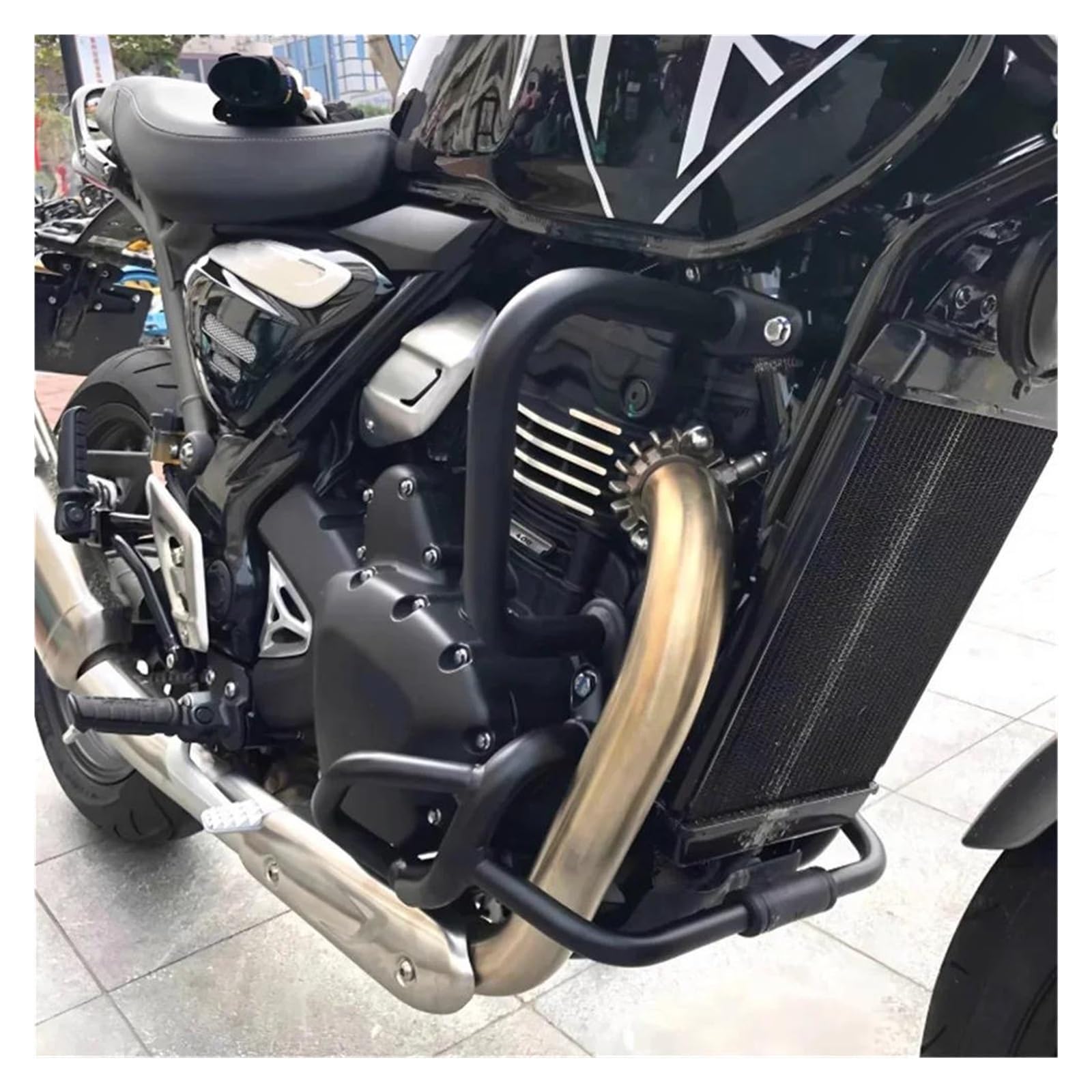 Protezione Caduta Moto per Speed ​​400 per Scrambler 400X 2024 2025 Protezione PARAurti Protezione Motore Moto Highway Crash Bar Barre Protezione