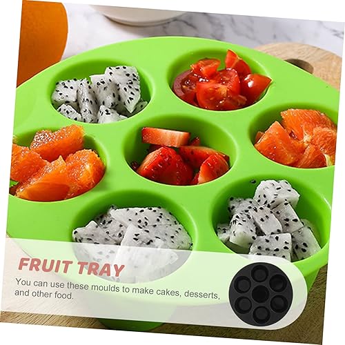 Miniatura 8 de FUNOMOCYA 7 moldes para hornear para tartas, muffins, mini tazas de papel, molde redondo para hornear tartas de queso, bandeja de magdalenas, moldes