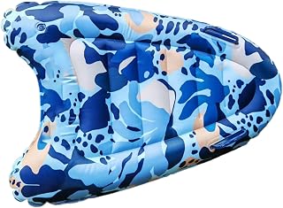 Tabla de remo inflable – Tabla de surf flotante para niños, tabla de agua antideslizante, inflable ligera para clases de natación, equipo de actividad de soporte estable, tabla de surf al aire libre