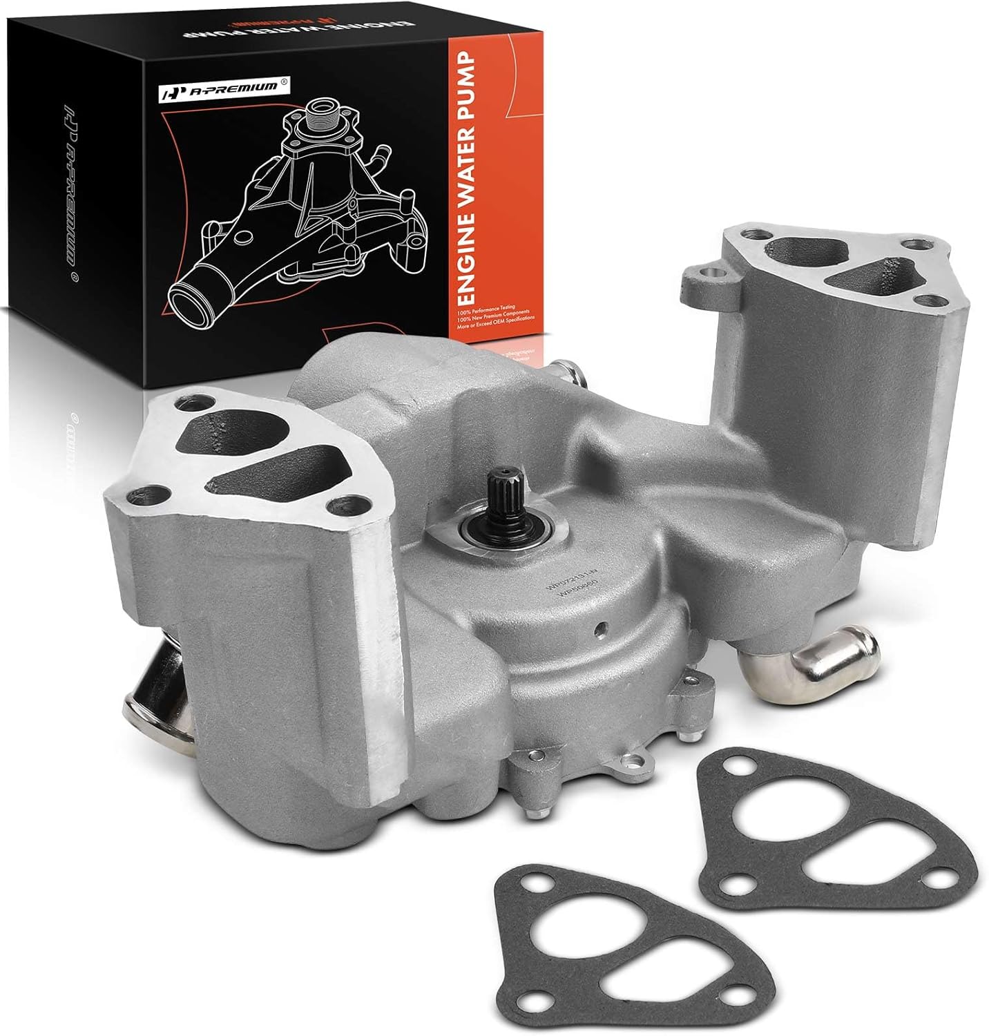 A-Premium Engine Water Pump with Gasket Compatible with Chevrolet Corvette 1993-1996 V8 5.7L