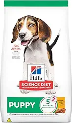 Hill's Science Diet, Ração, Cães Filhotes, Frango, 7,03 kg