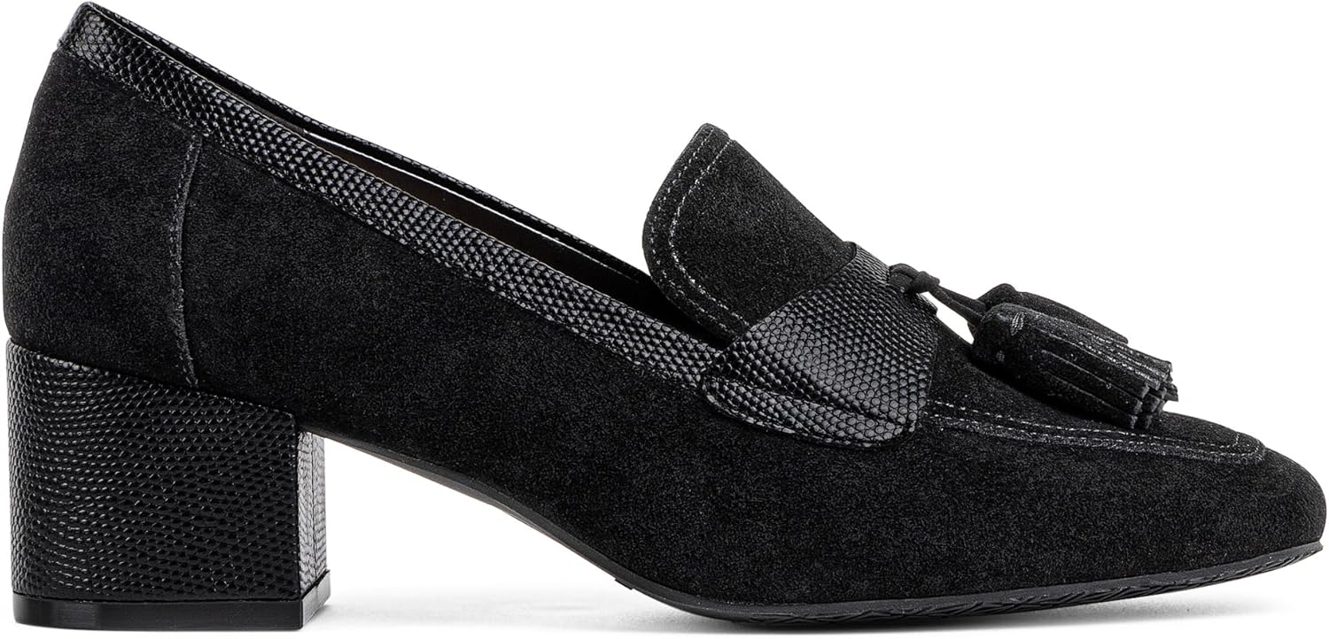 Donald Pliner Women's Kressida Dress Loafers, 2" Block Heels for Women, Slip-On Heels for Women - Image 6