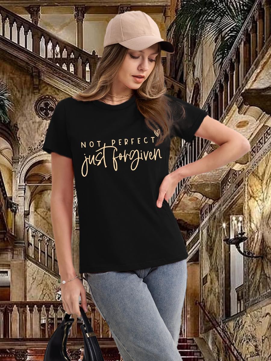 Christian Shirts for Women Jesus Shirt Inspirational Tee Tops - Image 3