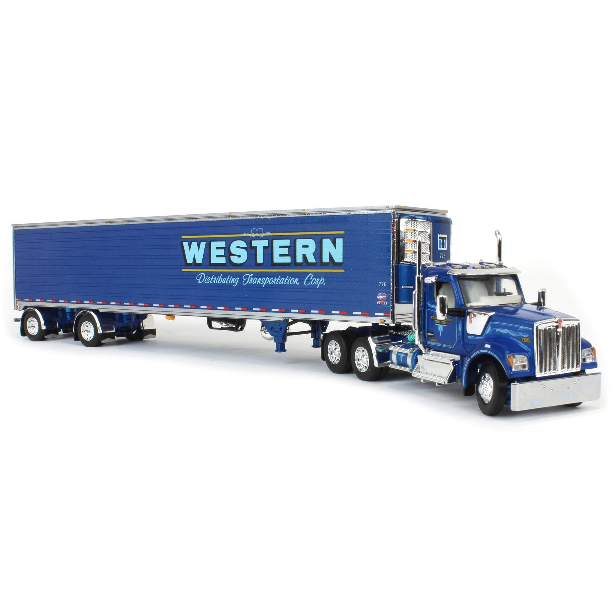 Amazon.com: 1/64 Kenworth W990 Day Cab with 53ft Utility Reefer