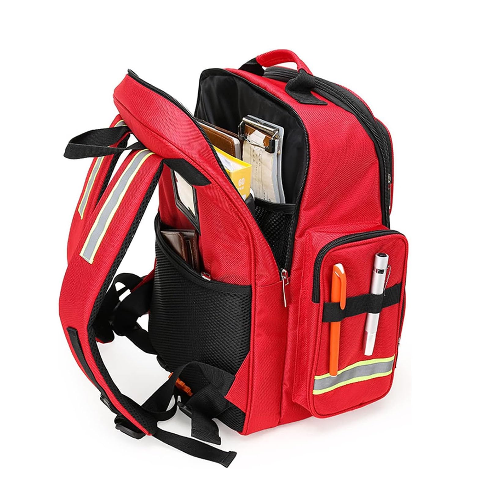 Kit di Pronto Soccorso, Scatola di Sopravvivenza Mini, Borsa di Emergenza Medica Impermeabile all'Aperto per Casa, deposito del Primo soccorritore di Sopravvivenza Trauma Zaino(C)