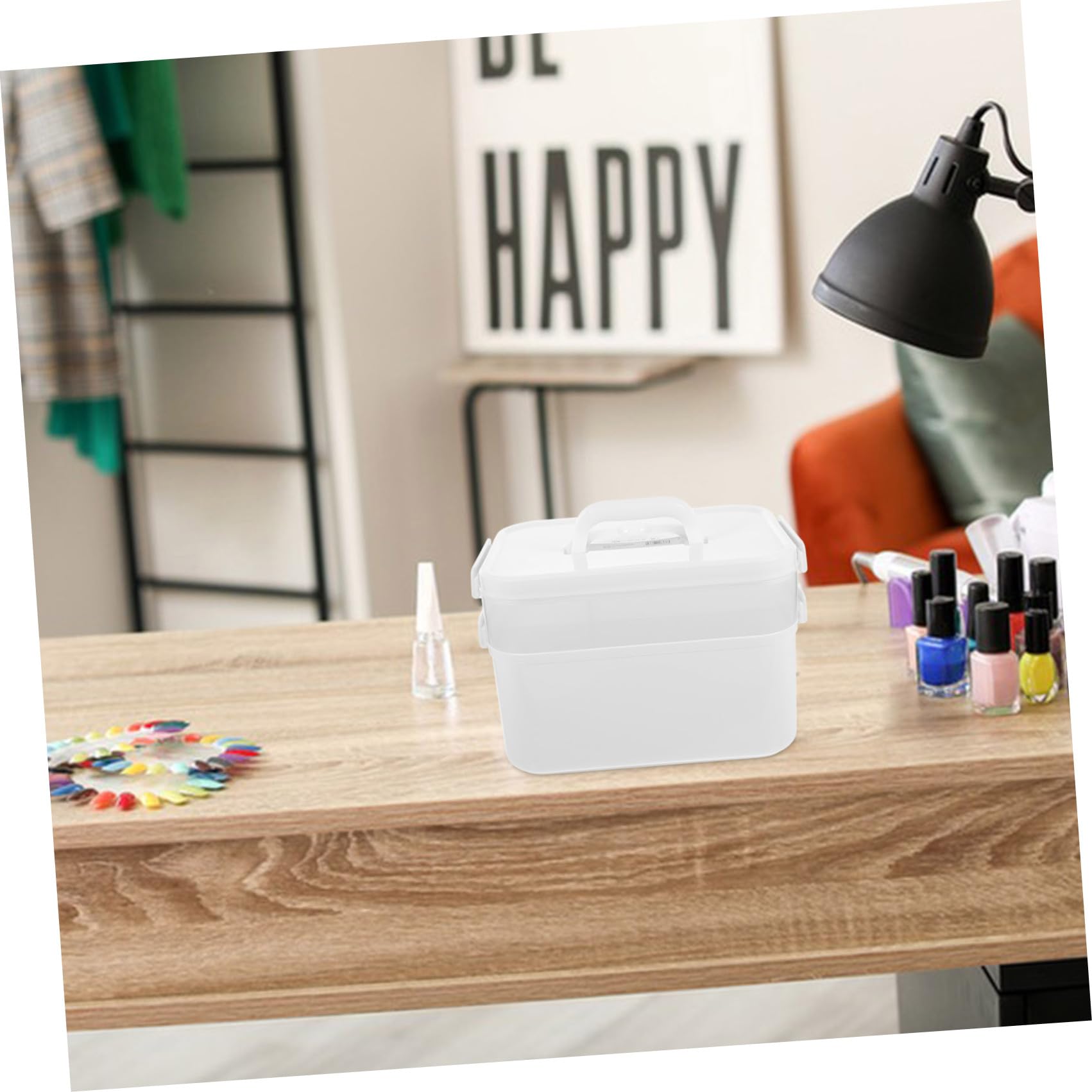 Valigetta Portautensili Portatile Per Manicure - Organizer Per Riporre Il Kit Per Unghie - Valigetta Portautensili Per Manicure Artistica E Delle Unghie