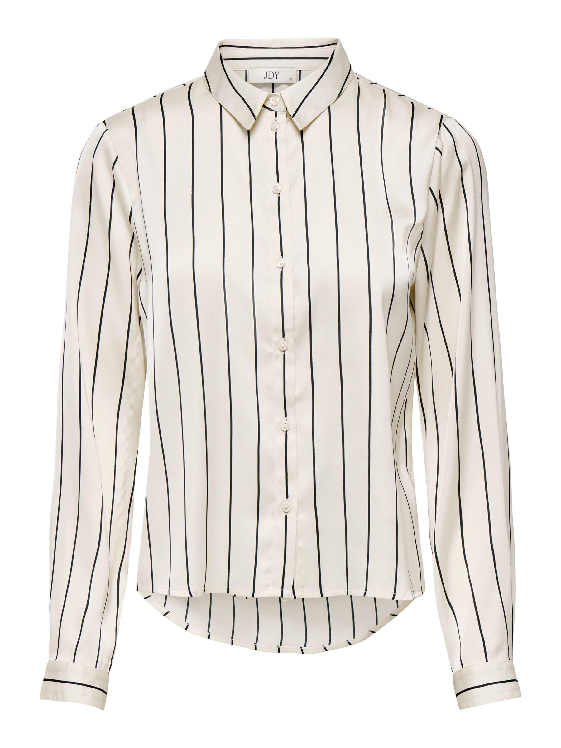 JdY fifi L/S Shirt WVN Noos, Sandshell, 12
