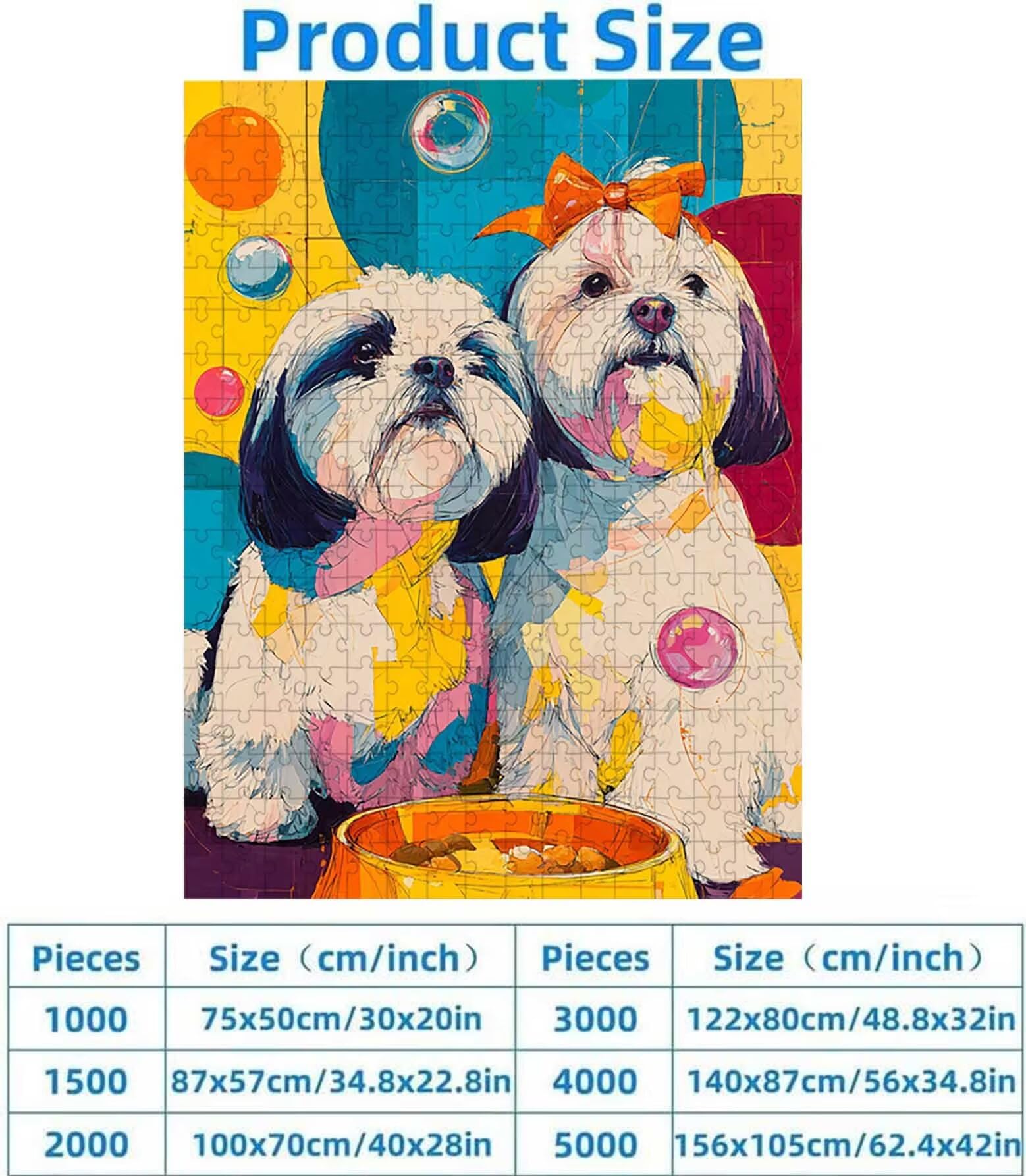 Puzzle dla dorosłych 1500 sztuk | Zabawa rodzinna i zajęcia grupowe dla nastolatków i prezent urodzinowy dla dzieci w wieku 14 lat | Dekoracja domu i pomysł na prezent Relax87x57cm PjY9445 9-6